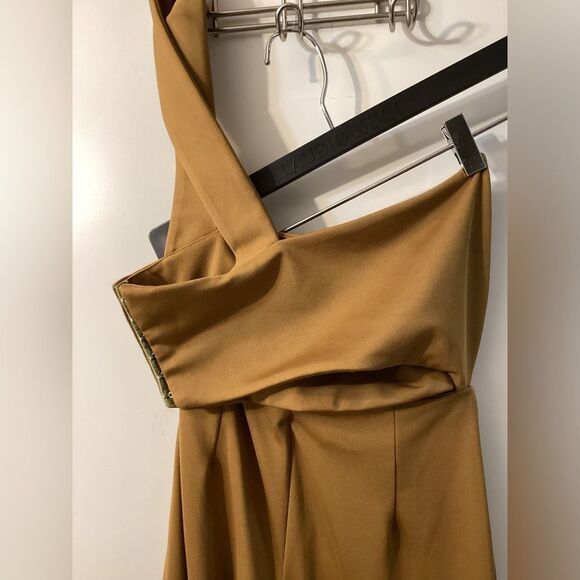 House Of harlow × Revolve Fabien Jumpsuit In Toffee/Tan - Picture 5 of 11